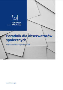 Przewodnik dla obserwatorów społecznych (2018)