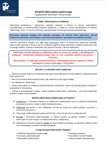 Krótki poradnik dla obserwatora