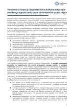 Możliwe ograniczenia praw obserwatorów społecznych