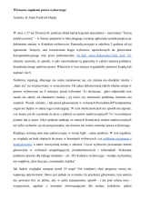 Wirusowe zapalenie prawa wyborczego